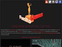 Tablet Screenshot of fumiko-game.com